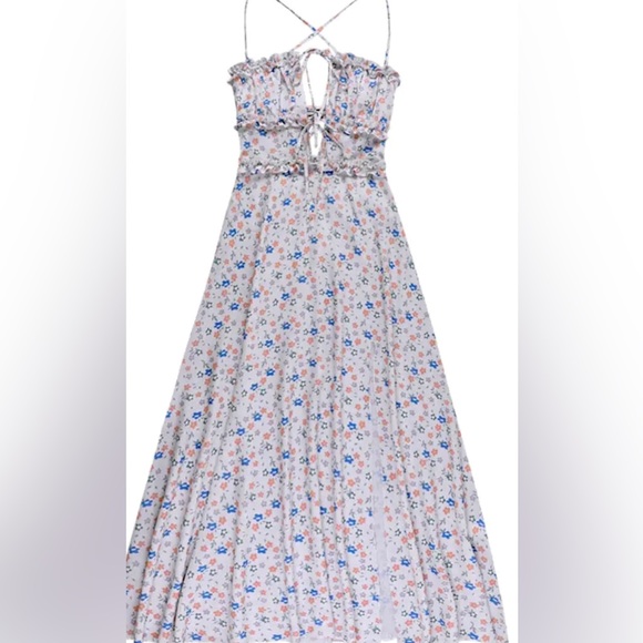 Sugar and Spice Floral Midi Summer Dress - Picture 4 of 13